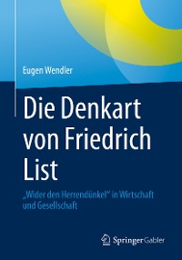 Cover Die Denkart von Friedrich List
