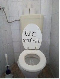 Cover WC Sprüche