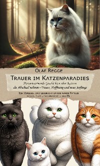 Cover Trauer im Katzenparadies - Herzerwärmende Geschichten über Katzen die Abschied nehmen - Trauer, Hoffnung und neue Anfänge