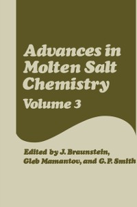 Cover Advances in Molten Salt Chemistry