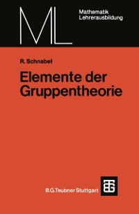 Cover Elemente der Gruppentheorie