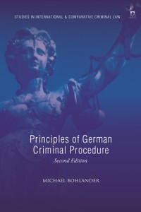 Cover Principles of German Criminal Procedure
