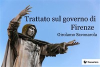 Cover Trattato sul governo di Firenze