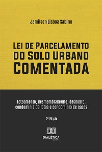 Cover Lei de Parcelamento do Solo Urbano Comentada