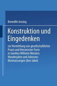 Cover Konstruktion und Eingedenken