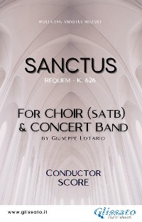 Cover Sanctus - Choir & Concert Band (score)