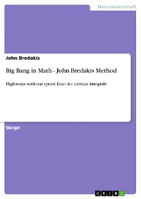 Cover Big Bang in Math - John Bredakis Method