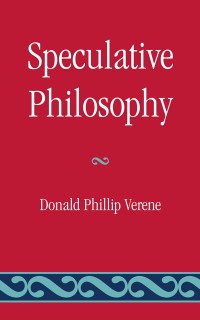 Cover Speculative Philosophy