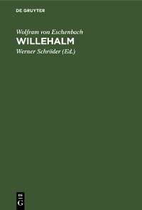 Cover Willehalm