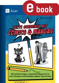 Cover Texte schreiben mit Comics & Mangas