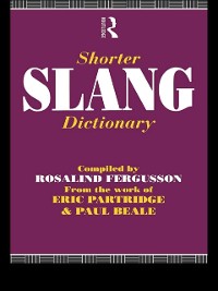 Cover Shorter Slang Dictionary
