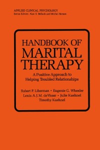 Cover Handbook of Marital Therapy: A Positive Approach to Helping Troubled Relationships