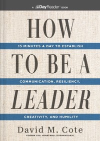 Cover How to Be a Leader