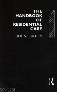 Cover Handbook of Residential Care