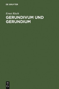 Cover Gerundivum und Gerundium