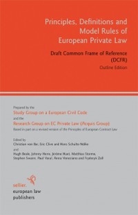 Cover Principles, Definitions and Model Rules of European Private Law