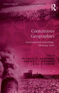 Cover Contentious Geographies