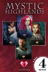 Cover Mystic Highlands: Band 1-4 der Fantasy-Reihe im Sammelband