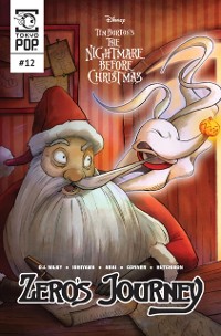 Cover Disney Manga: Tim Burton's The Nightmare Before Christmas - Zero's Journey, Issue #12