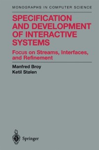 Cover Specification and Development of Interactive Systems