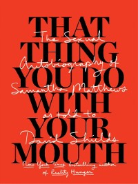 Cover That Thing You Do With Your Mouth