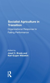 Cover Socialist Agriculture In Transition