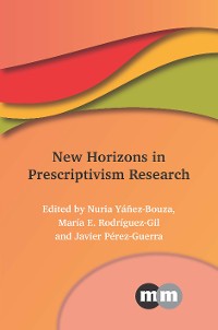 Cover New Horizons in Prescriptivism Research