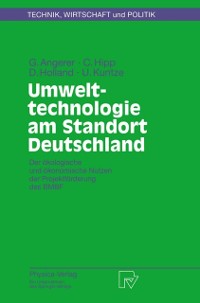 Cover Umwelttechnologie am Standort Deutschland