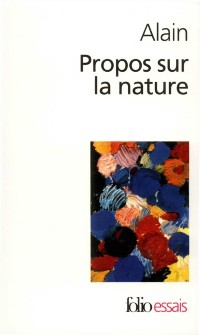 Cover Propos sur la nature