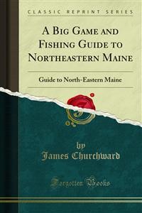 Cover Big Game and Fishing Guide to Northeastern Maine