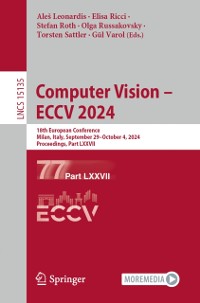 Cover Computer Vision - ECCV 2024