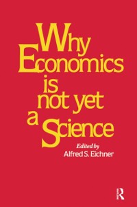 Cover Why Economics is Not Yet a Science