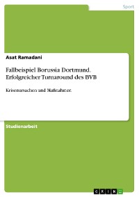 Cover Fallbeispiel Borussia Dortmund. Erfolgreicher Turnaround des BVB
