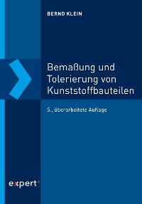 Cover Bemaßung und Tolerierung von Kunststoffbauteilen