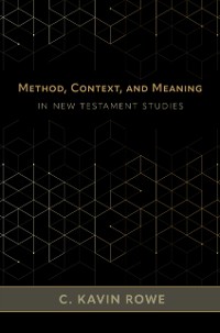 Cover Method, Context, and Meaning in New Testament Studies