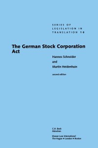 Cover German Stock Corporation Act