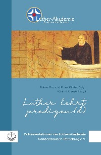 Cover Luther lehrt predigen(d)