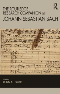 Cover Routledge Research Companion to Johann Sebastian Bach