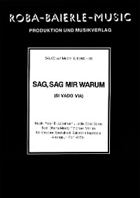 Cover Sag, sag mir warum