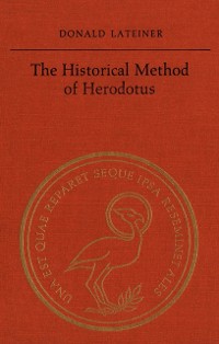 Cover The Historical Method of Herodotus