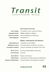 Cover Transit 43. Europäische Revue