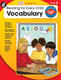 Cover Vocabulary, Grade 1