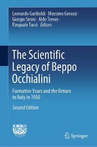 Cover The Scientific Legacy of Beppo Occhialini