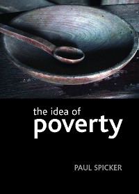 Cover The idea of poverty