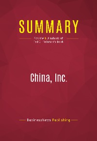 Cover Summary: China, Inc.