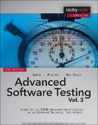 Cover Advanced Software Testing - Vol. 3, 2nd Edition