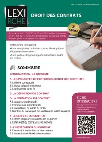 Cover Droit des contrats (2ème édition)