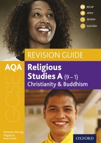 Cover AQA GCSE Religious Studies A (9-1): Christianity and Buddhism Revision Guide