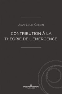 Cover Contribution à la théorie de l''émergence