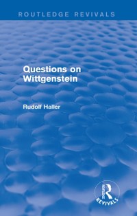 Cover Questions on Wittgenstein (Routledge Revivals)